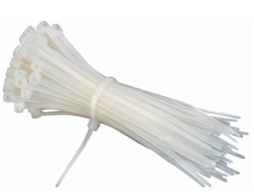 [8806] CINCHOS PLASTICO CHINO BLANCO 15