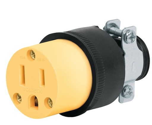 [46120] TOMA DE PENDULO P/ 3P POLARIZADA VOLTECK