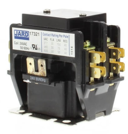 [17327] CONTACTOR 30A 240V 2 POLO JARD
