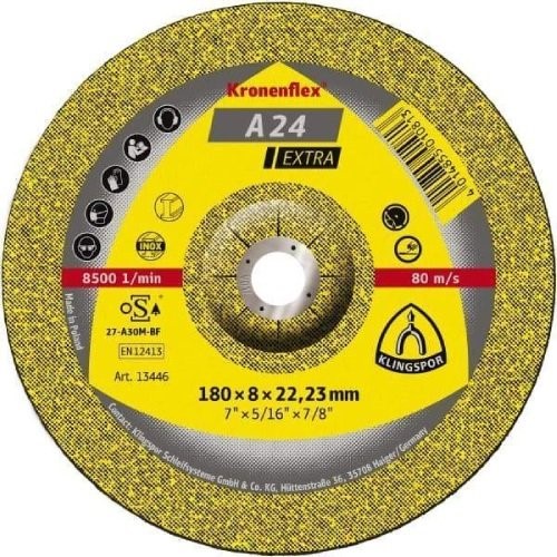 [13447] DISCO PARA PULIR METAL 9 KRONENFLEX