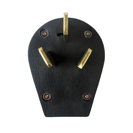 [80BK] ESPIGA PARA ESTUFA 50A 125/250V EAGLE