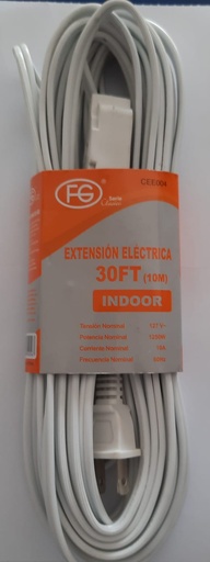 [CEE004] EXTENSION BLANCA 10M USO DOMESTICO FG LIGHTING
