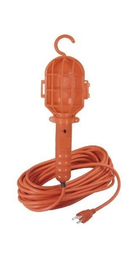 [FU0172] EXTENSION CON LAMPARA DE TALLER PLASTICO 15M FULGORE