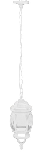 [47296] FAROL COLGANTE ALUMINIO BLANCO VOLTECK