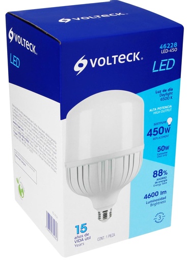 [46228] FOCO ALTA POTENCIA 50W 110V/220V VOLTECK