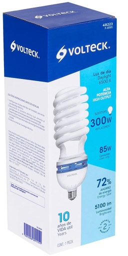[48223] FOCO ESPIRAL 85W ALTA POTENCIA VOLTECK