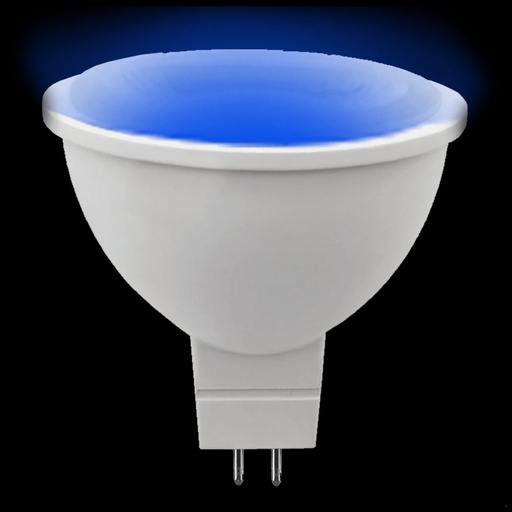 [PLG005AZ] FOCO LED MR16 GU5.3 5W LUZ AZUL FG LIGHTING