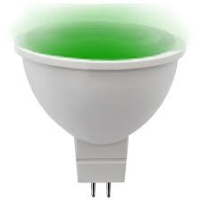 [PLG005VD] FOCO LED MR16 GU5.3 5W LUZ VERDE FG LIGHTING
