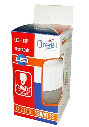 [LED-C13P] FOCO LED TIPO PILAR 13W TRESB IML