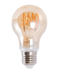 [LED-AF43] FOCO LED TRANSPARENTE 4W 64MM AMBAR
