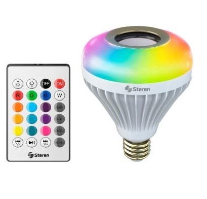 [LED-A6B] FOCO LED Y BOCINA BLUETOOTH 6W TRESB IML