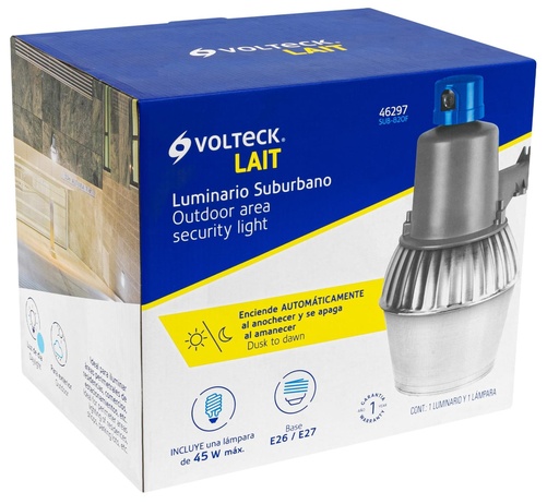 [46297] LAMPARA ALUMBRADO PUBLICO DE 45W 220 VOLTECK