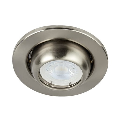 [YD-345/S-OCT] LAMPARA OJO DE BUEY PARA C/OCT PLATEADO TECNO LITE