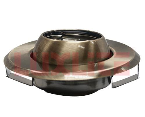 [LUM1306] LAMPARA OJO DE BUEY DIRIGIBLE P/CAJA OCTA BRONCE LUXLITE