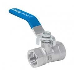 [X15116] LLAVE DE PASO METAL PALANCA KUVAL 1/2 PLG