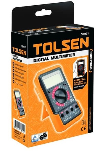 [38031] MULTIMETRO DIGITAL INDUSTRIAL TOLSEN