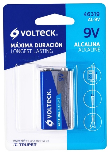 [46319] PILA ALCALINA 9V VOLTECK