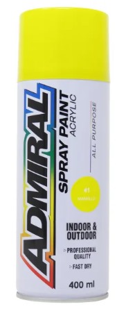 [A0041] PINTURA SPRAY AMARILLO ADMIRAL