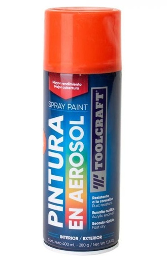 [TC1670] PINTURA SPRAY NARANJA CHEVY TOOLCRAFT