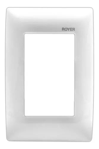 [100-6204] PLACA R100 TRIPLE BLANCO EATON