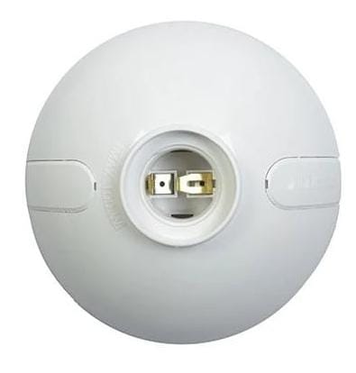 [P23B] PLAFONERA 150W DECORATIVO BLANCO BTICINO