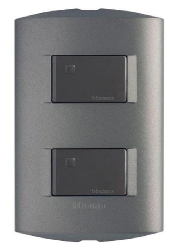 [AE2200EGTI] SWITCH DOBLE 15A MODUS STYLE TERRAMINK BTICINO