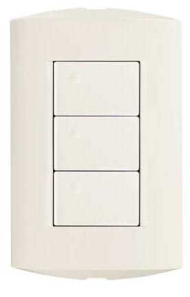 [AE2300EM] SWITCH TRIPLE 15A MARFIL MODUS STYLE BTICINO