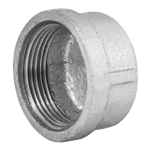 [48786] TAPON CAPA DE HIERRO GALVANIZADO 1 1/4 VOLTECK