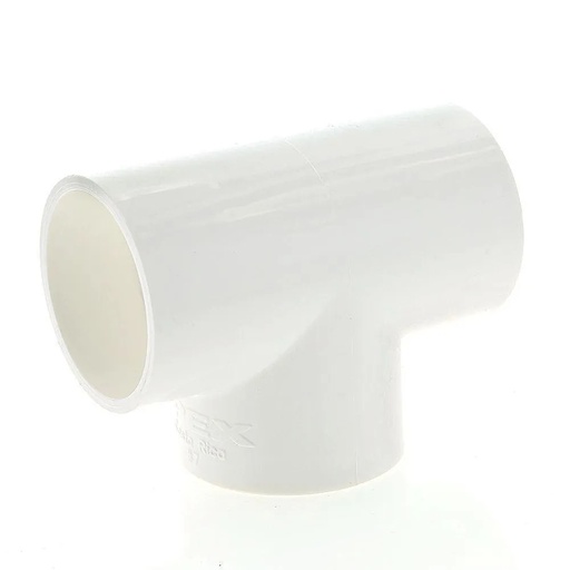 [A2632] TEE LISO PVC 1