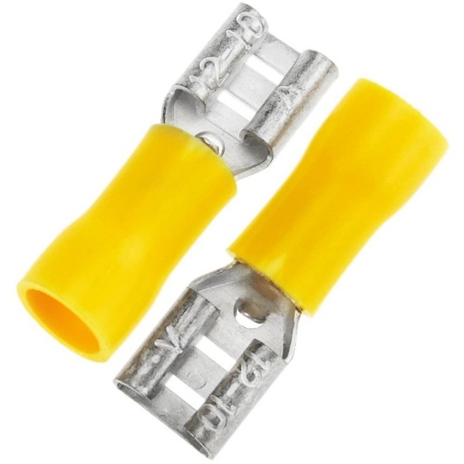 [TRE5-250] TERMINAL HEMBRA AMARILLO #12-10 5.5250 K.S