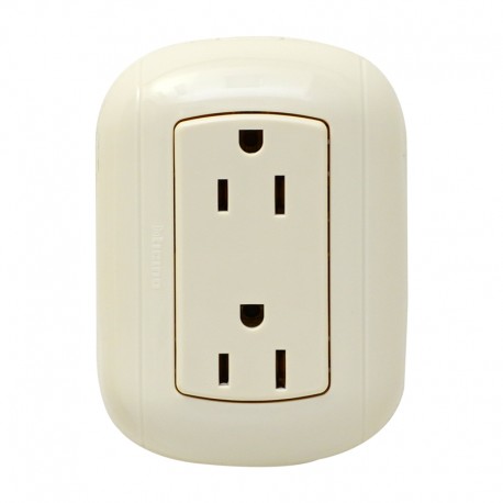 [CAE009] TOMA DOBLE POLARIZADA S/PONER DECORATIVO FG LIGHTING