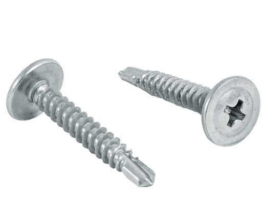 [44649] TORNILLO PUNTA BROCA CABEZA CRUZ FIERO 8 X 1 1/2