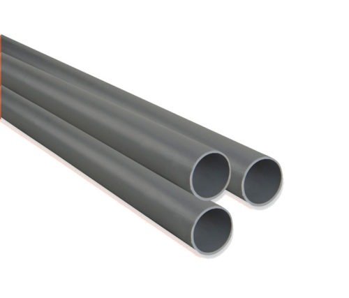 [4050] TUBO DUCTO PVC DE 1/2 GRIS