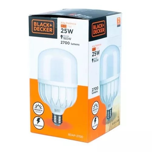 [BDAP-2700] LAMPARA ALTA POTENCIA 25 W BLACK & DECKER