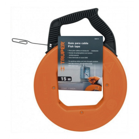 [17751] GUIA DE ACERO PARA CABLE 15.M TRUPER
