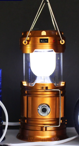 [WJ5800] LAMPARA LED SOLAR PARA CAMPING ACEM