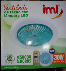 [H-VT30] VENTILADOR DE TECHO CON LAMPARA LED 30W IML