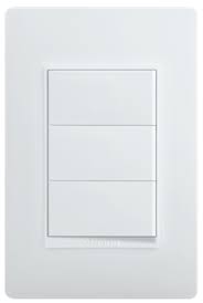 [PU5300] SWITCH TRIPLE 15A BLANCO LUZICA BTICINO