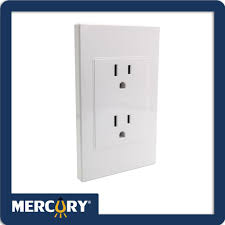 [ETI37] ARMADURA 15A DOBLE POLO BLANCO MERCURY