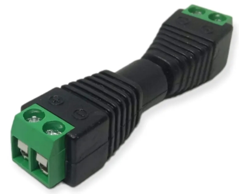 [CCT-326] CONECTOR DE CORRIENTE MACHO Y HEMBRA STEREN (PARA CAMARA VIDEOVIGILANCIA)
