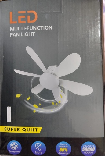 [FVENTC37] LAMPARA PARA TECHO 40W C/VENTILADOR ACEM